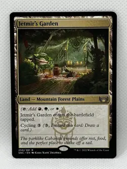Magic the Gathering Jetmir's Garden 250 SNC MTG Cards, Near Mint Condition - Image 1