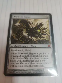 Wurmcoil Engine Scars Of Mirrodin Wotc Edh Magic The Gathering Mythic - Image 1