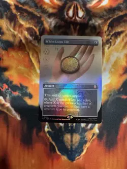 White Lotus Tile (Borderless) Avatar: The Last Airbender Foil - Image 1