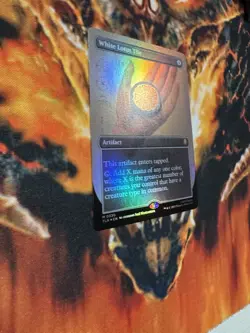 White Lotus Tile (Borderless) Avatar: The Last Airbender Foil - Image 3