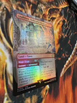 Lindblum, Industrial Regency (Borderless) Final Fantasy Foil - Image 3