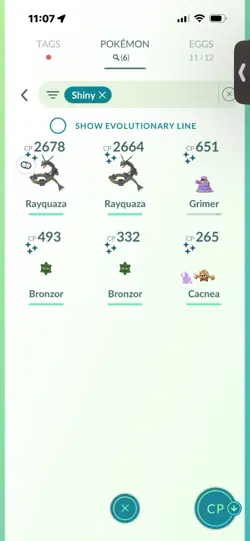 Pokemon Go (Stage 40 ) Shiny Legendary Rayquaza X2 ( 6 Shinys) - Image 4
