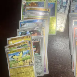HUGE Reverse Holo Lot 100 Pokemon Cards Scarlet/Violet DRI MEW PAR PRE All NM - Image 4
