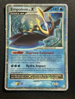 Empoleon LV.X 120/130 Diamond and Pearl Holo Rare Pokemon 2007 TCG FAST SHIP! - Image 1