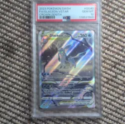 Pokemon Glaceon VSTAR GG40/GG70 Crown Zenith Holo PSA 10 - Image 1
