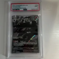 Pokemon Houndoom Illustration Rare Holo Sv: Shrouded Fable 066/064 PSA 9 English - Image 1