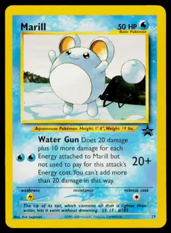 Marill Normal #29/53 Promo Pokemon WoTC Promo NM/LP - Image 1