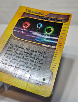Energy Restore 141/165 Reverse Holo Uncommon Expedition Pokemon 214 - Image 2