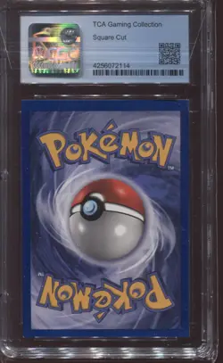 MEWTWO #10 HOLO SQUARE CUT ERROR MISCUT CGC 8.5 1999 POKEMON BASE SET - Image 2