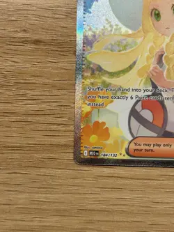 Lillie's Determination SIR Holo 184/132 Me01 Mega Evolution English Pokemon - Image 5