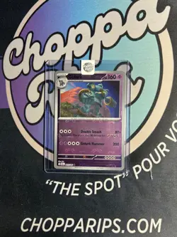 Pokemon Black Bolt Golurk Master Ball Uncommon Reverse Holo #043/086 - Image 1