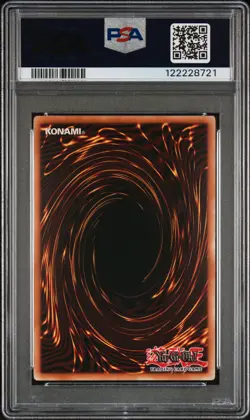 2010 YU-GI-OH! TURBO PACK: BOOSTER THREE #EN002 RESCUE CAT PSA 9 - Image 2