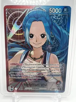 One Piece TCG - Nefeltari Vivi EB03-001 (Alt Art Leader) - Heroines Ed - English - Image 1