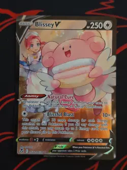 Pokemon TCG Blissey v Full Art Holo Card TG22/TG30 - Image 1
