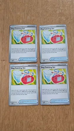 x4 Bug Catching Set 143/167 Pokemon Card TCG Playset - Image 1