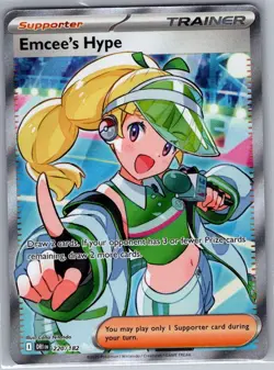 Emcee's Hype 220/182 SV10: Destined Rivals - Pokemon Card - NM - Image 1
