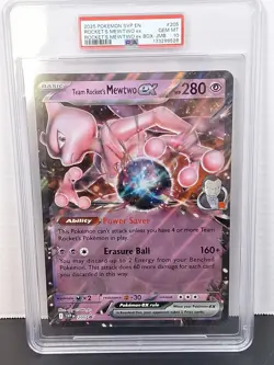 Team Rocket's Mewtwo ex 205 Jumbo Cards Holo - Image 2