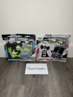 Pokemon Scarlet & Violet - White Flare & Black Bolt Tech Sticker Collection Pack - Image 1