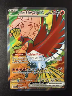 Ethan's Ho-Oh ex 209/182 - Pokemon TCG - Scarlet & Violet Destined Rivals - Image 1