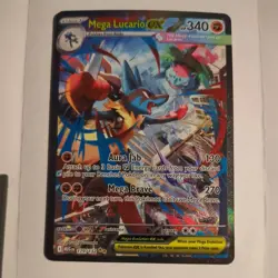 Pokemon Mega Lucario EX Special Illustration Rare Me01 Holo 179/132 340HP - Image 1