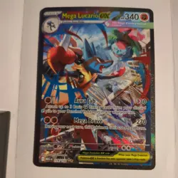 Pokemon Mega Lucario EX Special Illustration Rare Me01 Holo 179/132 340HP - Image 2