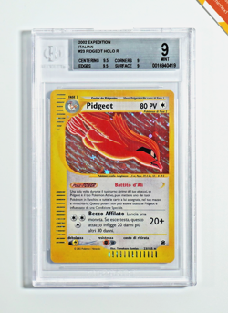 Pokemon BGS 9 Pidgeot #23 Holo Expedition Base Set 2002 Italiano - Image 1