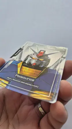 Gundam RX-78 Resource R-002 C+ Gundam Card Game Foil English Near Mint - Image 3