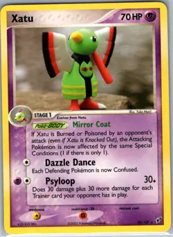 Xatu 29/107 Non Holo Deoxys - Pokemon Card - NM - Image 1