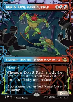 Magic: The Gathering: Don & Raph, Hard Science - TMT #243 FOIL - Image 1