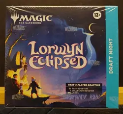 Magic The Gathering Lorwyn Eclipsed Draft Night ** SEALED** ** NEW ** - Image 1