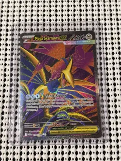 Mega Skarmory ex Ultra Rare Full Art 106/088 Pokemon Perfect Order NEW! - Image 1