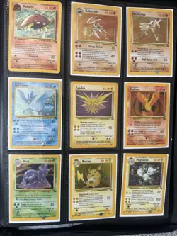 Pokemon TCG Holo And Common Lot. 45 Cards Total. Fossil Holos And More - Image 5