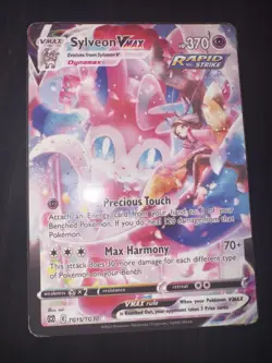 Pokemon Sylveon VMAX Rapid Strike Ultra Rare TG15/TG30 Trainer Gallery - Image 1