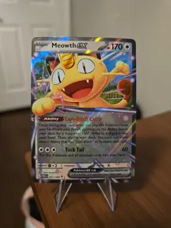 Pokemon Perfect Order Meowth EX 062/088 Double Rare NM - Image 1