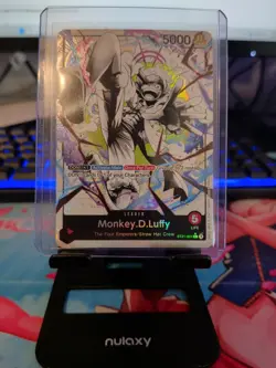 One Piece TCG English ST21-001 Monkey D Luffy Leader Alt Art Parallel - Image 3