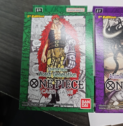 One Piece TCG - 1st Edition - Super Pre-Release Starter Deck set - ST01-ST04 - Image 3