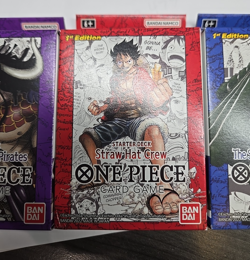 One Piece TCG - 1st Edition - Super Pre-Release Starter Deck set - ST01-ST04 - Image 5