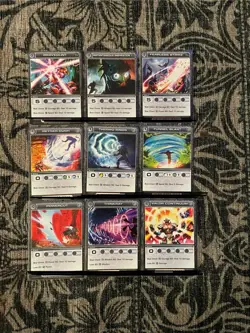 Chaotic TCG Lot #10 Forged Unity Attack Cards 9 Card Lot - Image 1
