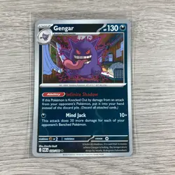 Gengar 050/088 Perfect Order Reverse Holo English Rare Pokemon Card - Image 1