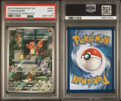 Pokemon Charmander 044 Sv: Scarlet & Violet Promo Cards Promo Holo 2023 PSA 9 - Image 2