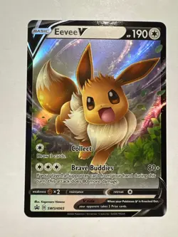 Eevee V - Promo SWSH: Sword & Shield Promo Cards SWSH065 NM - Image 1
