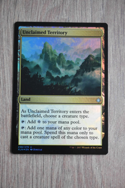 Carte Magic MTG : UNCLAIMED TERRITORY - Land - 258 / 279 U - V. anglaise - Image 1