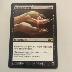 Sanguine Bond #111 (NM) Magic 2010 M10 Magic MTG - Image 1