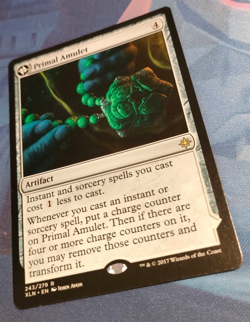 Primal Amulet / Primal Wellspring - Ixalan - Rare - NM (see pics) MTG - Image 3