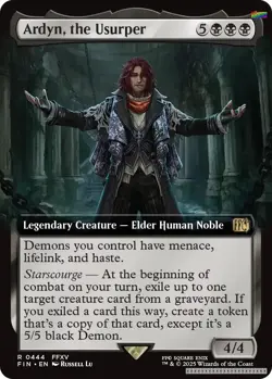 Ardyn, the Usurper (Extended Art) [FIN - 444] - NM [Foil] TCG MTG - Image 1
