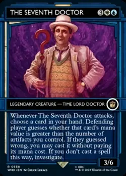 x1 The Seventh Doctor - Showcase R MTG Universes Beyond: Doctor Who M/NM, Englis - Image 1