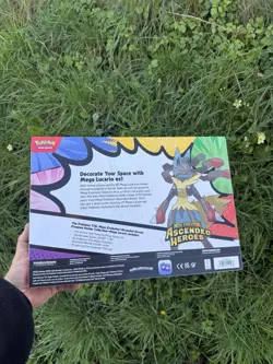 Pokemon TCG Ascended Heroes Premium Poster Collection Mega Lucario EX - Image 2