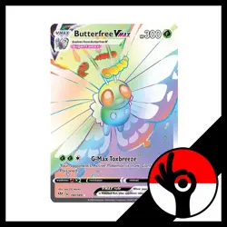 Pokemon TCG: Darkness Ablaze - 190/189 - Butterfree VMAX - Image 1