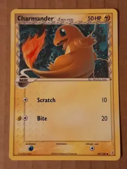 Pokemon Charmander 49/100 Crystal Guardians NM-MT See Pictures - Image 1