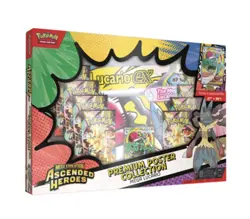 Pokemon TCG: Mega Evolution—Ascended Heroes Premium Poster Collection—Mega Lucar - Image 1